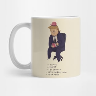 trump to-do list Mug